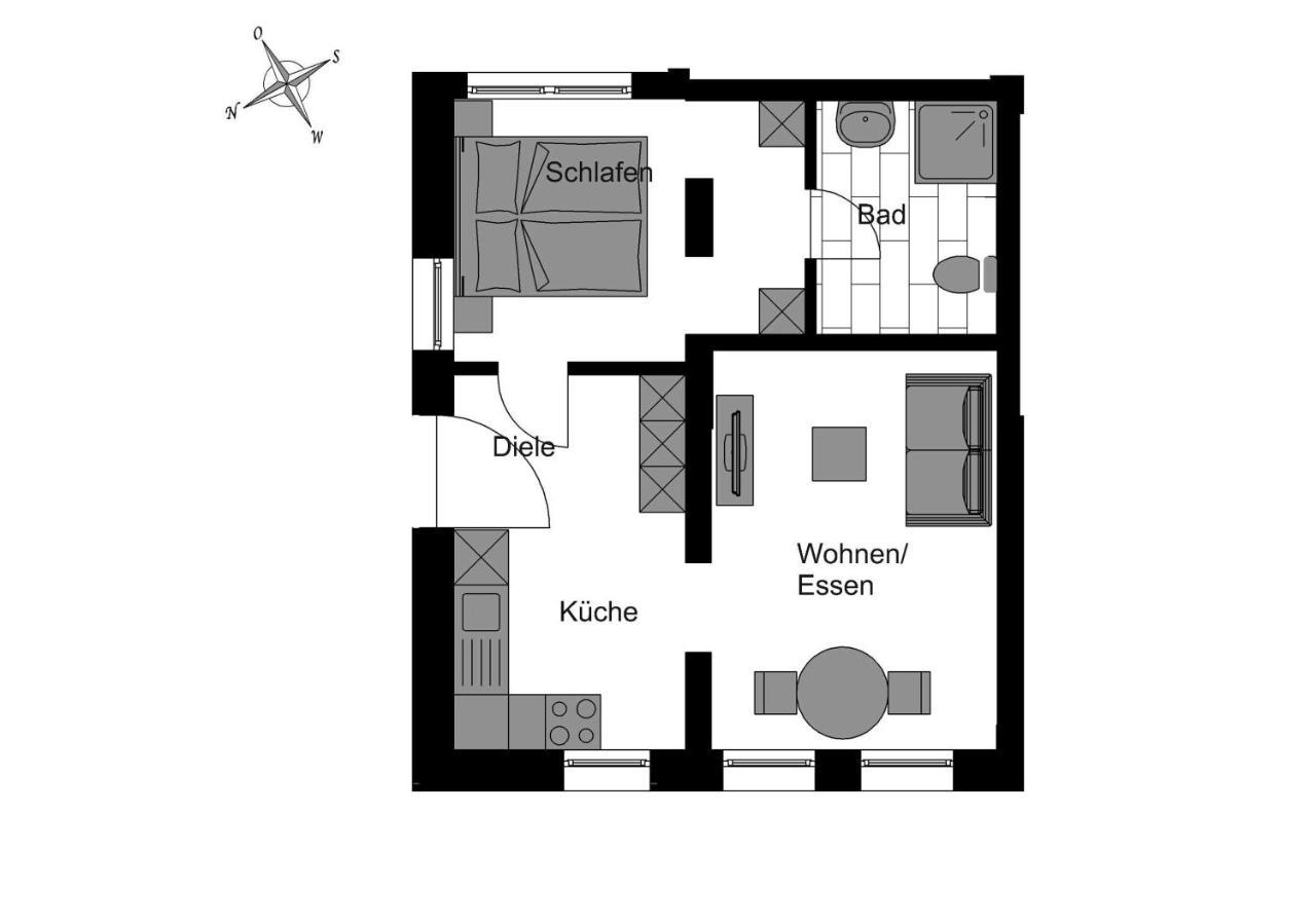 צינוביץ Ferienhaus Usedomer Flaschenpost מראה חיצוני תמונה